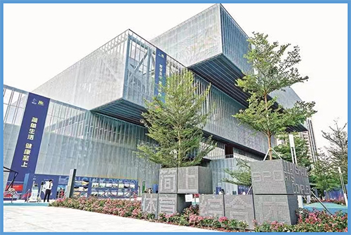 Progetto della piscina del centro sportivo e culturale Blueway: complesso sportivo Jianshang, distretto di Longhua, Shenzhen