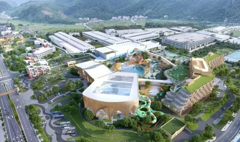 Parco acquatico del resort turistico Tonglu Kaiyuan Senbo